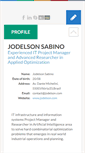 Mobile Screenshot of jodelson.com