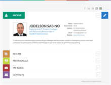 Tablet Screenshot of jodelson.com